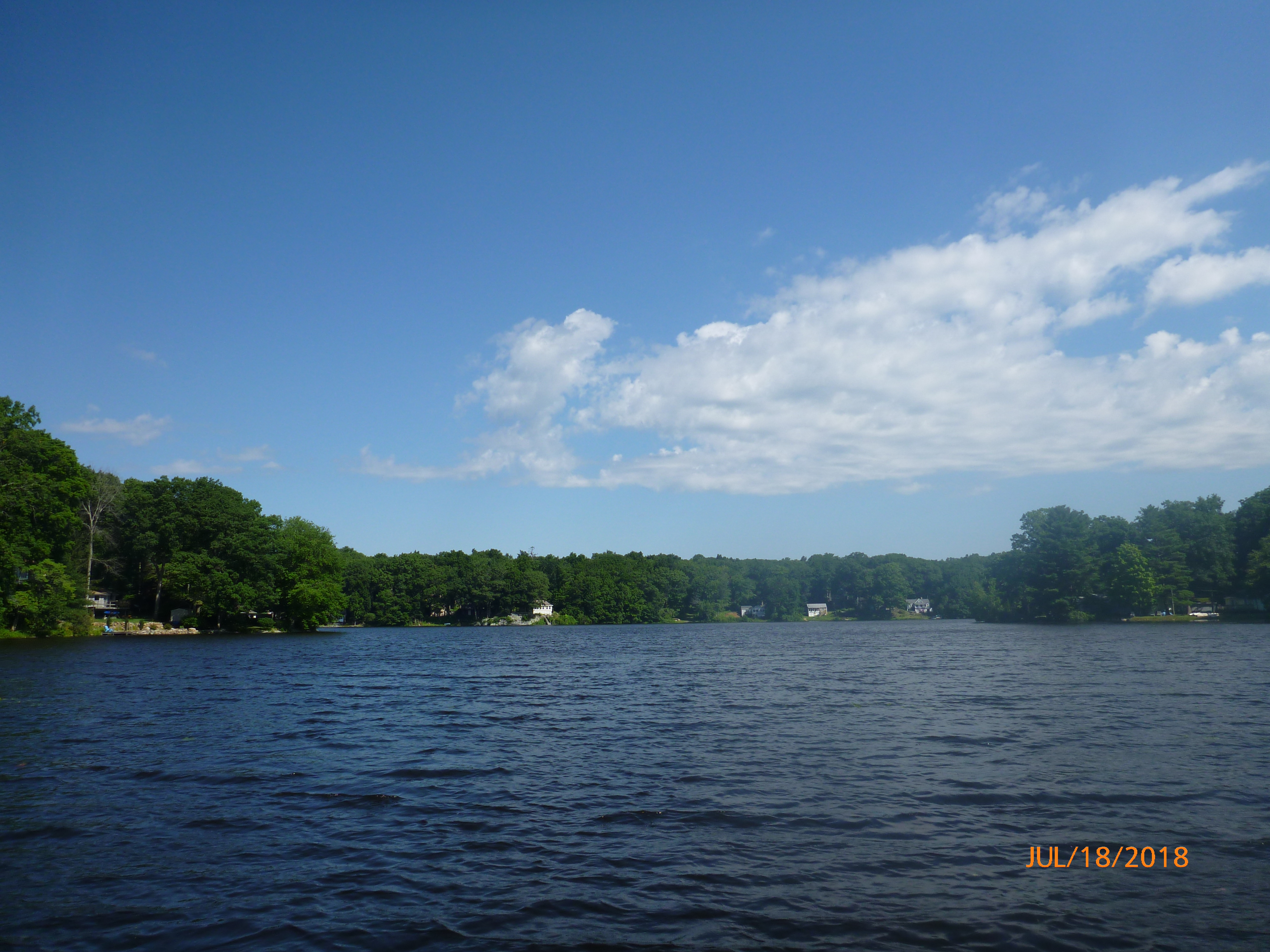 Hidden Lake in Higganum, 2018