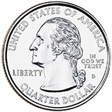 Connecticut Quarter Obverse