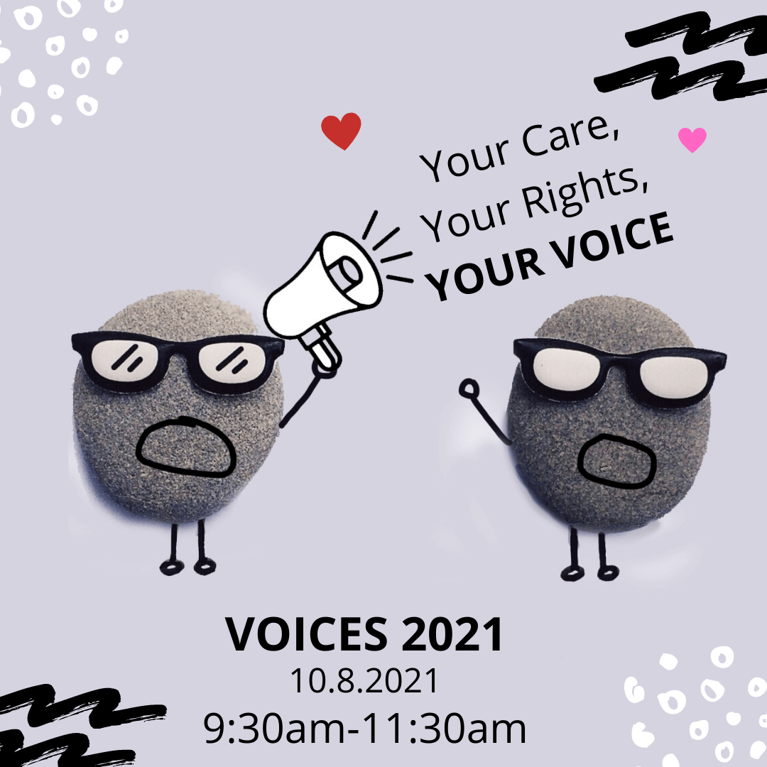 Flyer for VOICES 2021
