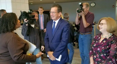 Governor Malloy and Mrs. Sheena Graham