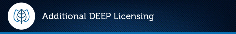Additional DEEP Licensing