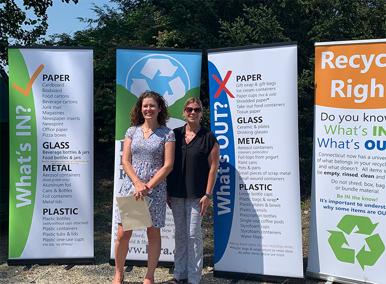 Commissioner Dykes Celebrates HRRA Recycling Program