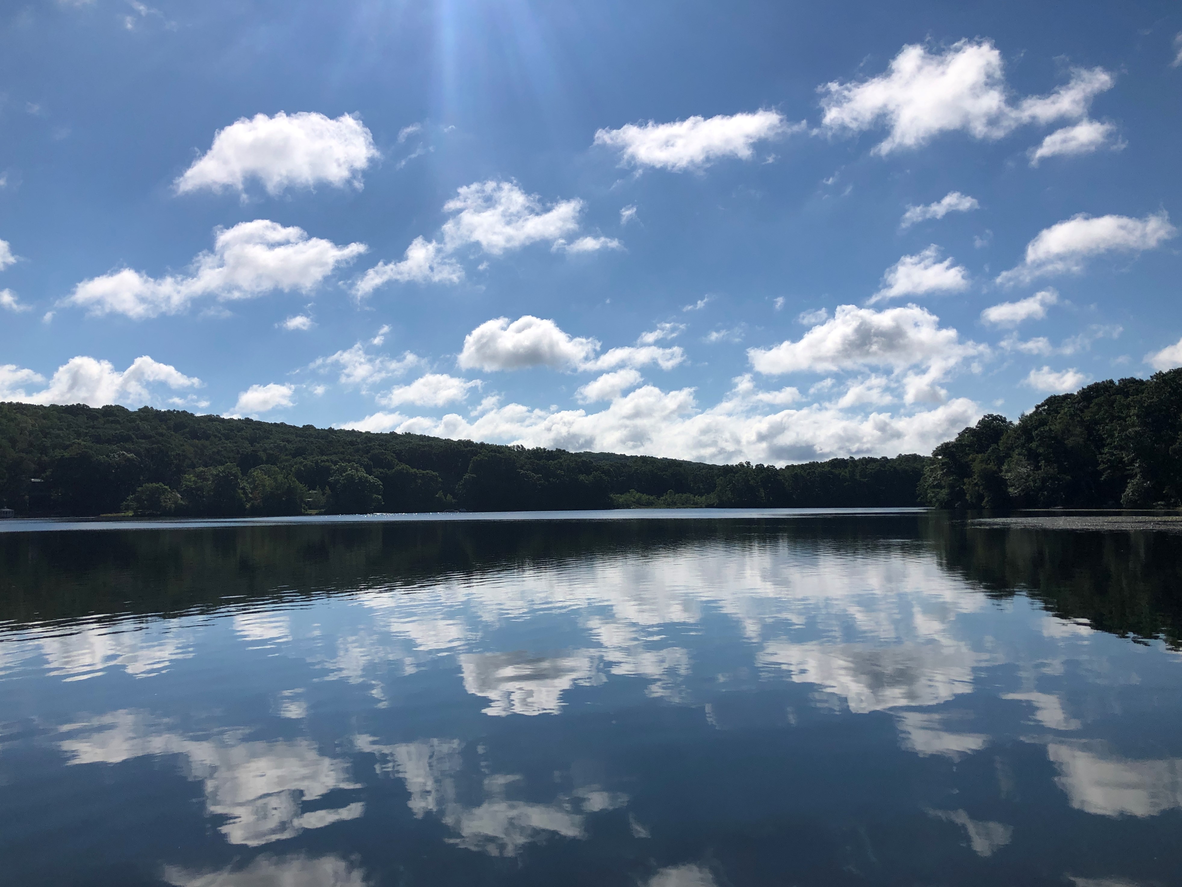 Photo of Amos Lake in 2022