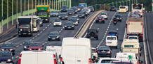 Cars on highway