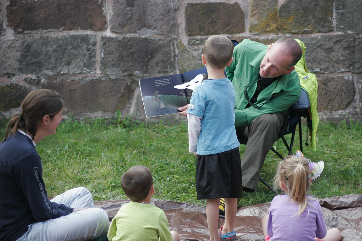Storytime at Bat Day