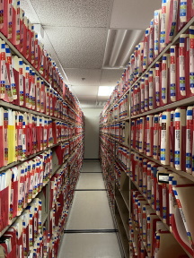 Photo of remediation files 