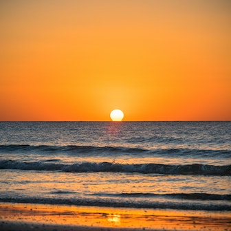 beach sunset