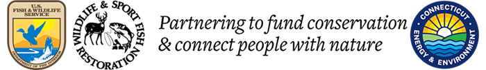 Federal Aid in Wildlife Restoration logo and tagline.