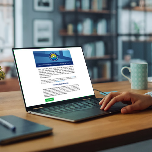 newsletter callout