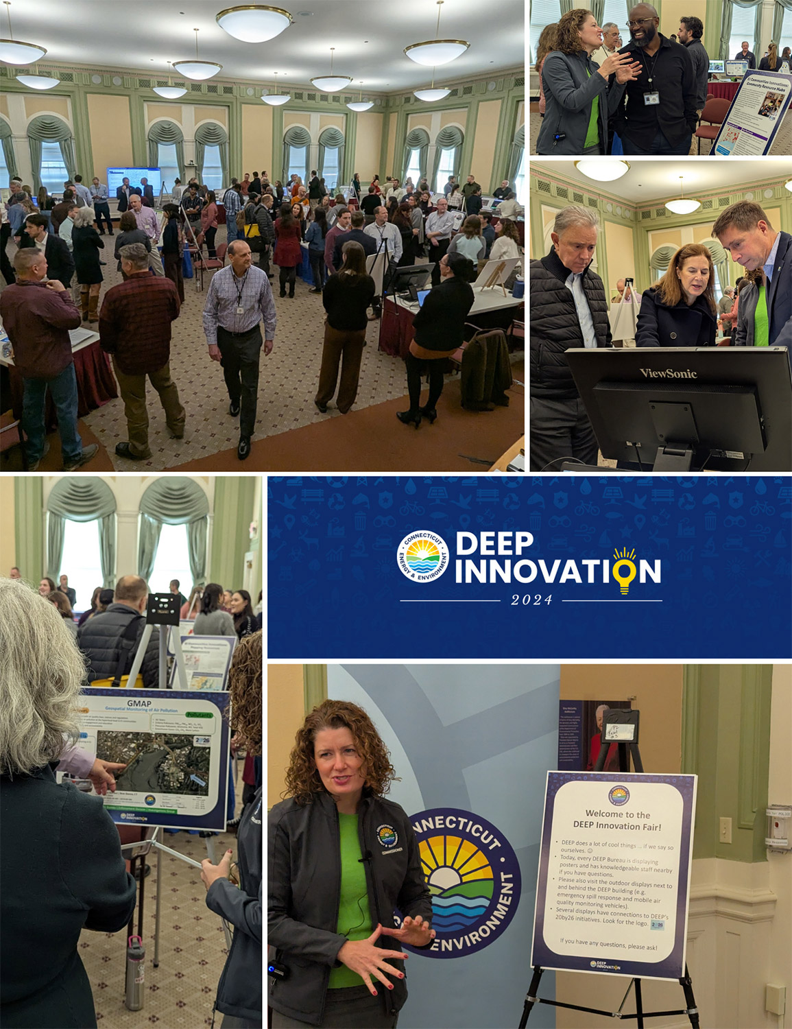 photo grid of the DEEP Innovation Fair 2025