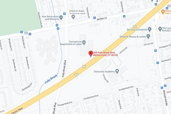 Connecticut Department of Labor 200 Folly Brook Blvd, Wethersfield, CT 06109