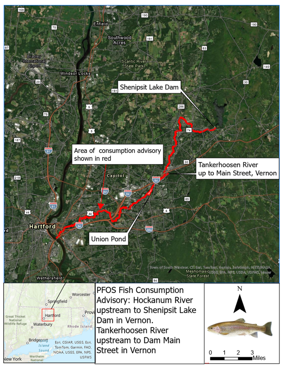 Hockanum River Fish Advisory 2025