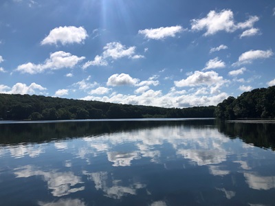 Photo of Amos Lake in 2022