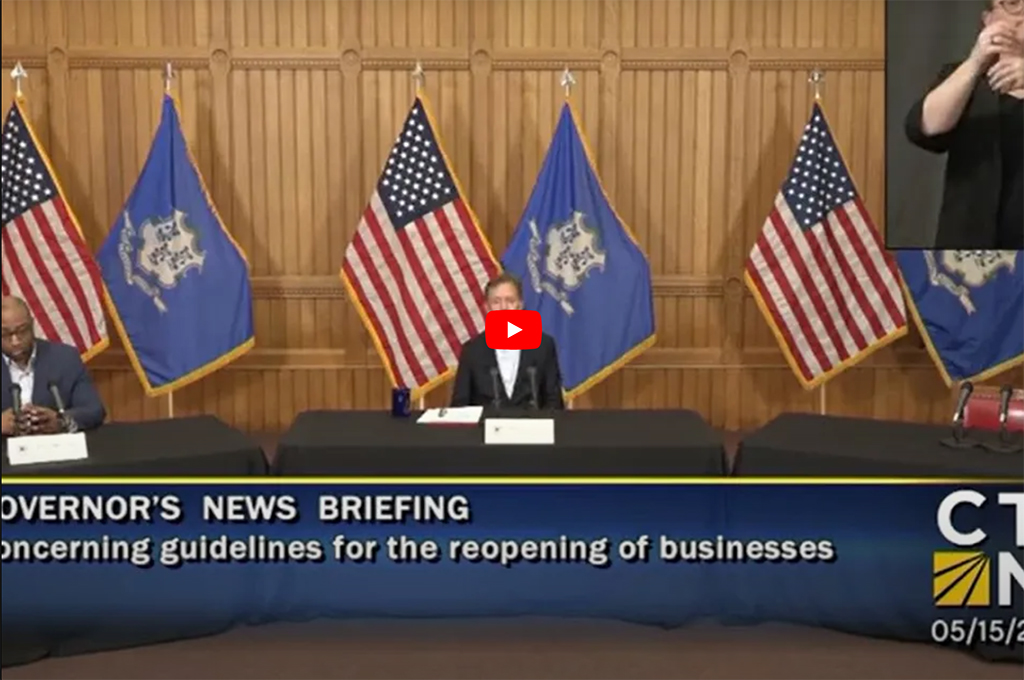 Governor Lamont's COVID-19 update on May 15, 2020