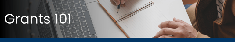 Grants 101 Webpage