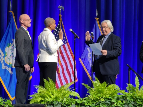 Secretary Thomas Sworn In