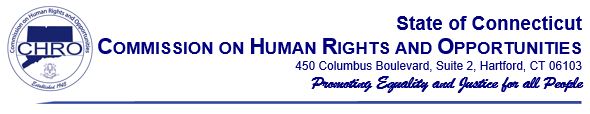 CHRO Letterhead