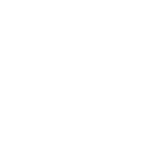 thick letter C in white