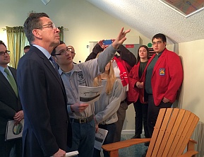 Goodwin Technical High School in New Britain