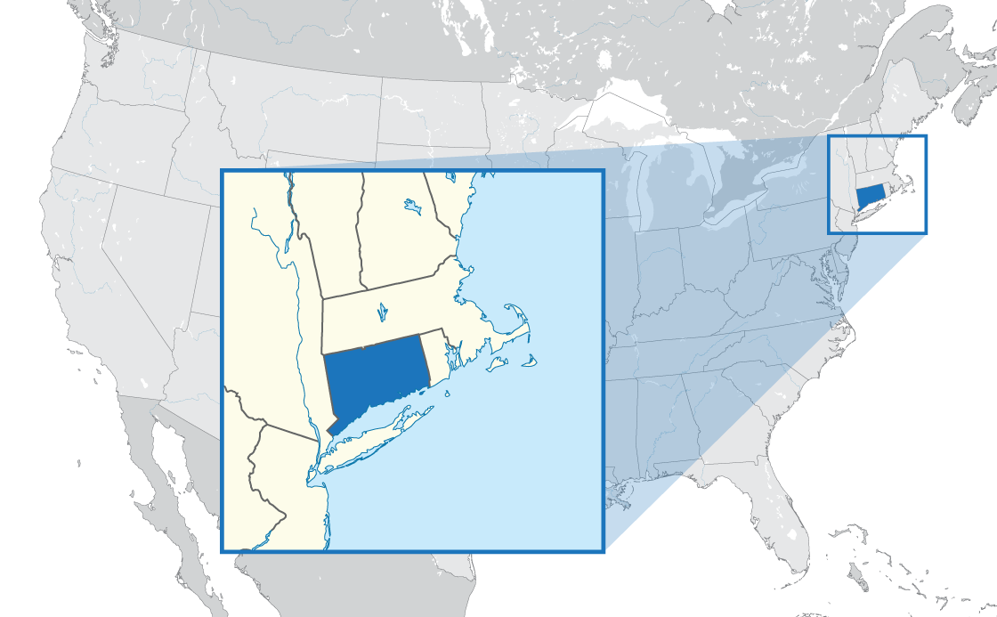 Connecticut Map