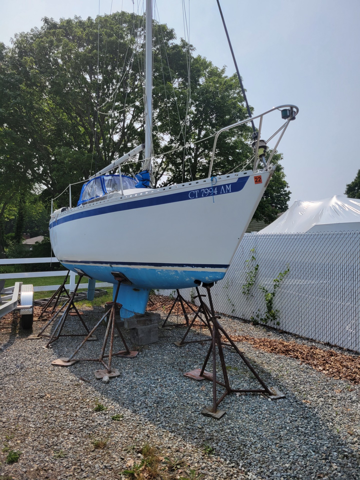 24'9", Elite Craft Sailboat