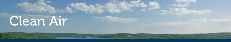 Infrastructure Clean Air banner