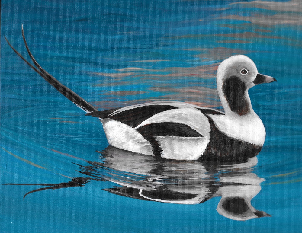 Image of migratory bird-winning artwork for 2023
