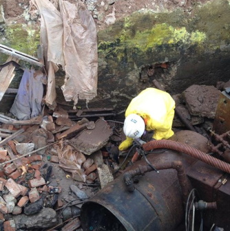 Chromium clean up at the former Allied Platers