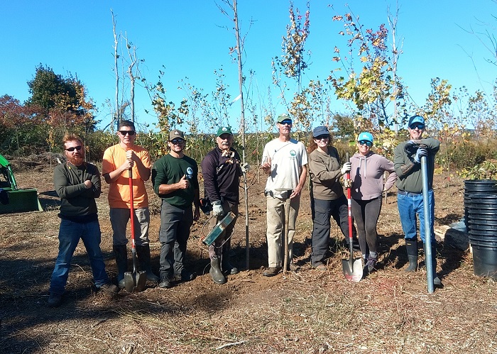 Charles Island Reforestation Team