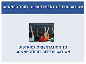 District Orientation Slideshow