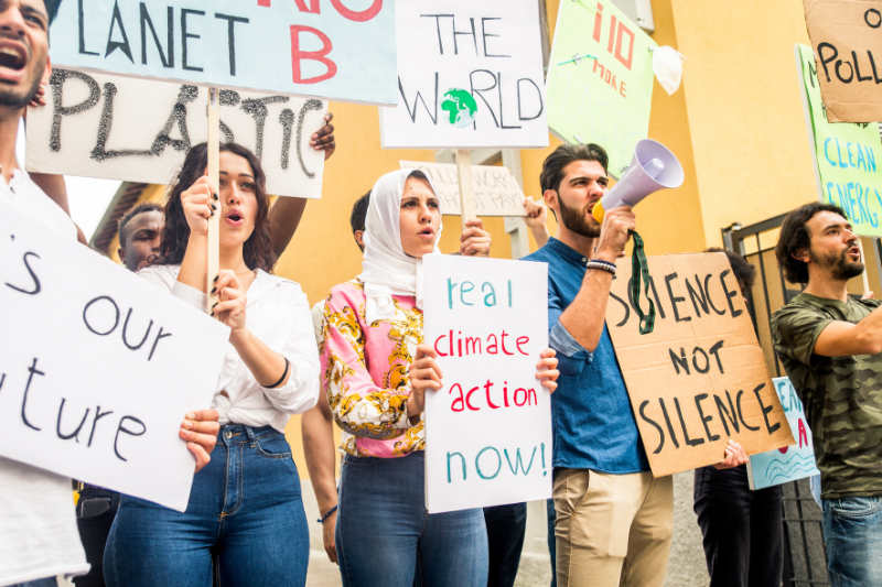 Climate Change Protesters