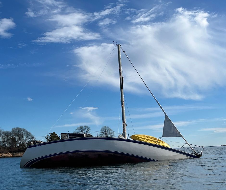 34', O’Day Sailboat