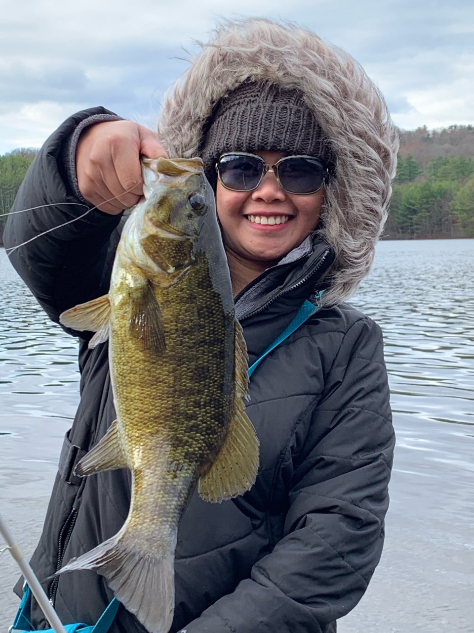 smallmouth bass at lake mcdonough