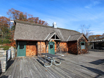 Concession Building at Gillette Castle State Park