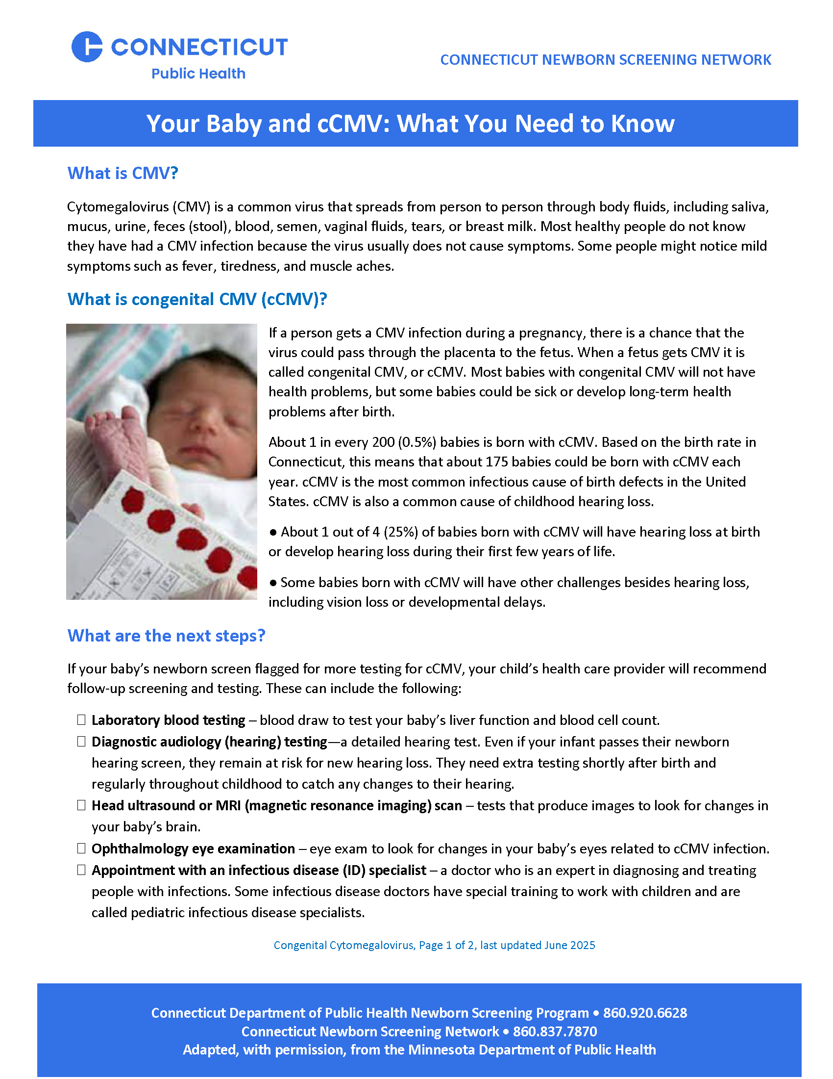 cCMV fact sheet