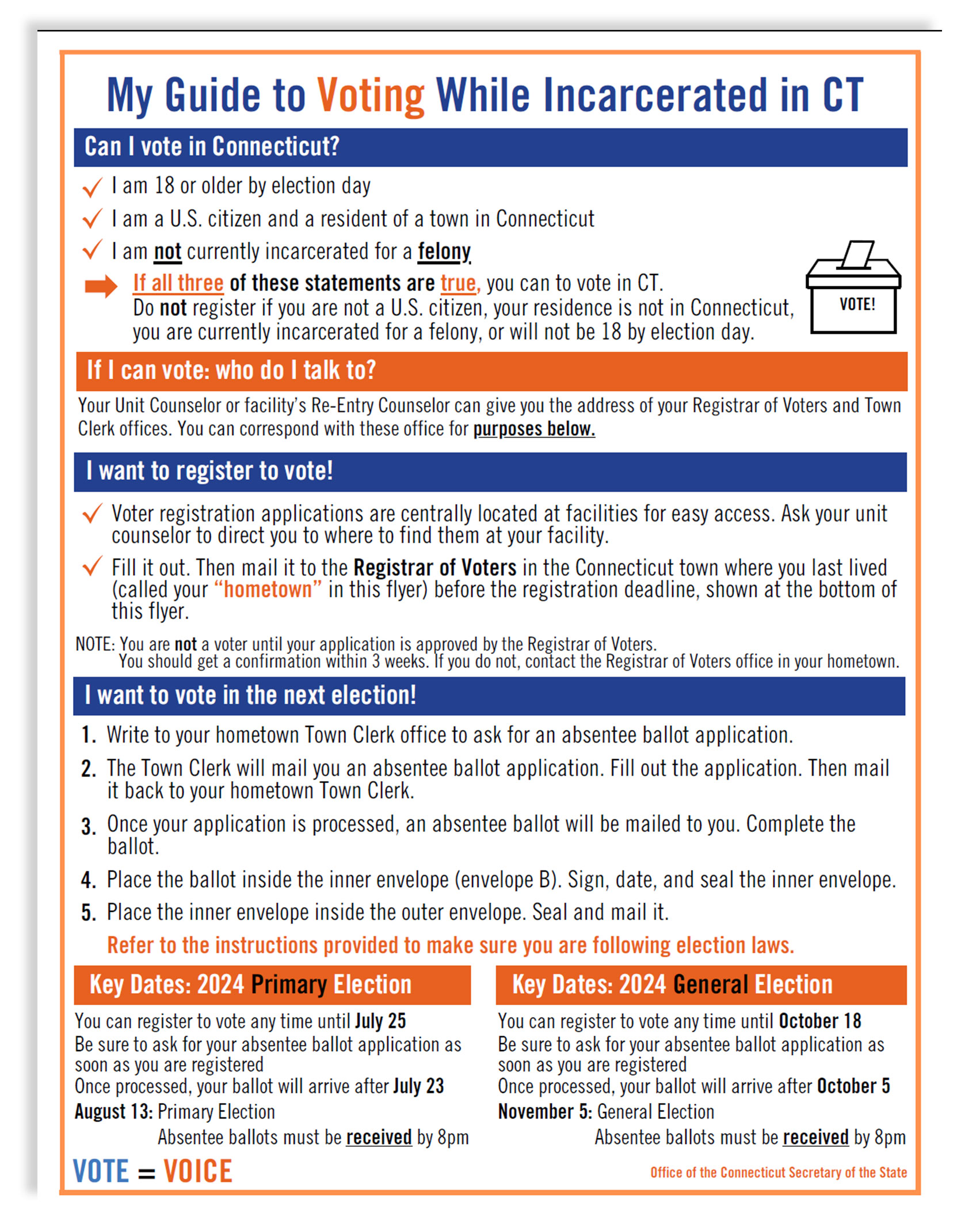 SOTS Civics Education Flyer - English Color Thumbnail