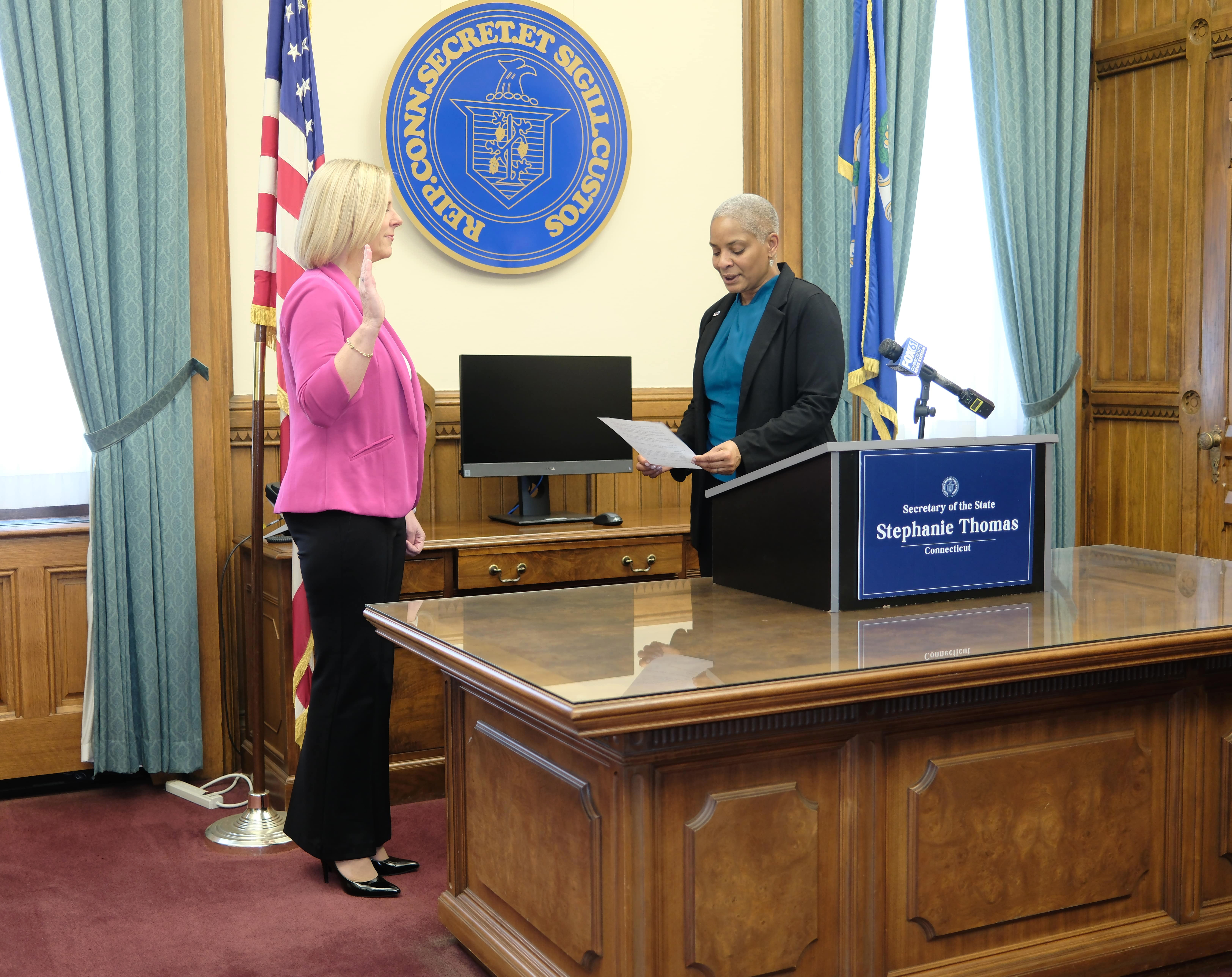 Deputy Jennifer Barahona - swearing-in photo 2