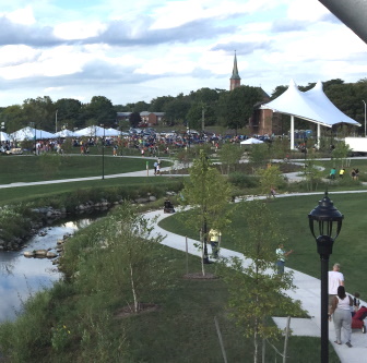 former HUB site in Meriden after remediation