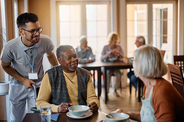 People in nursing facility